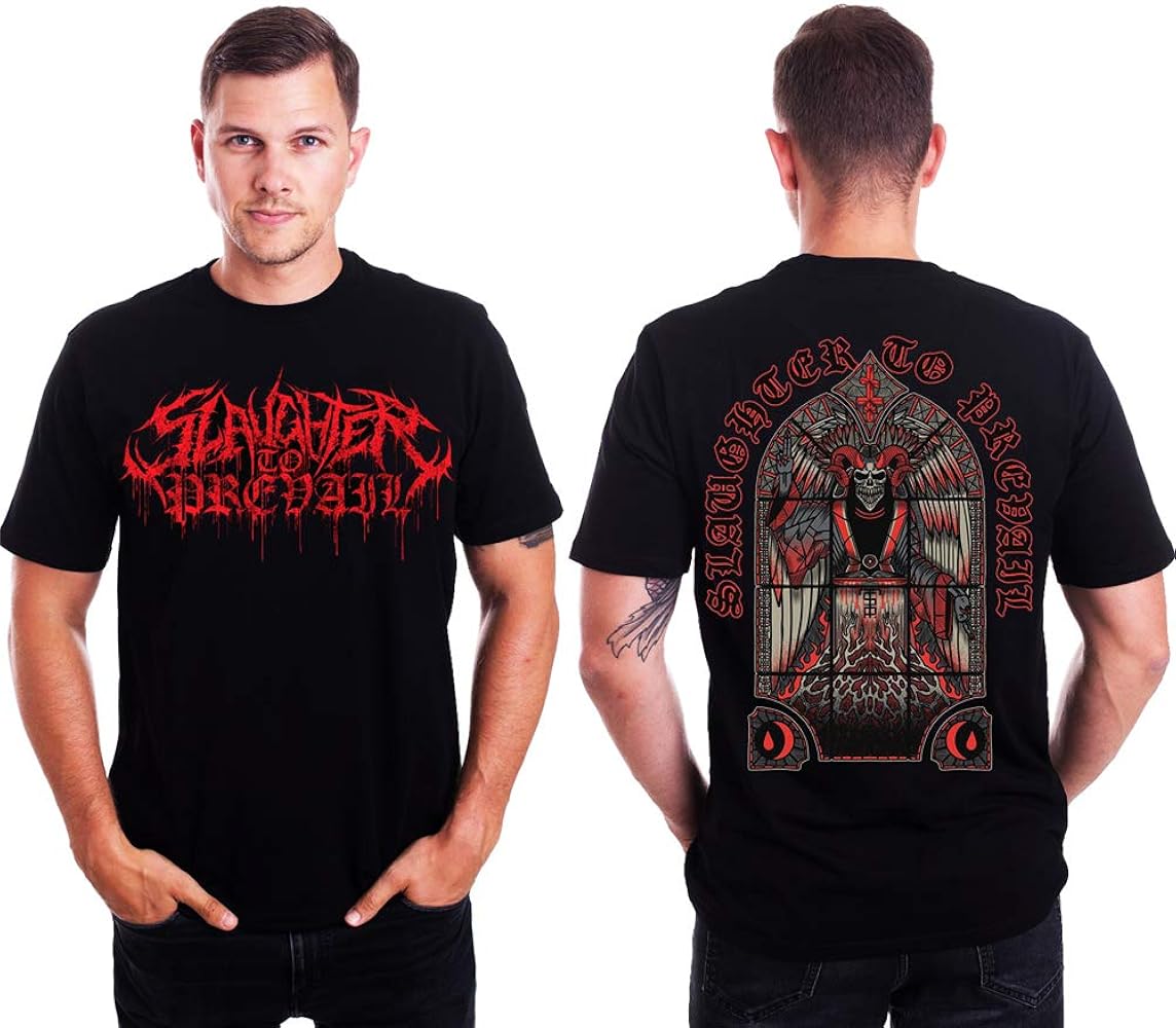 I PREVAIL バンT 半袖 Tシャツ M ブラック 黒 海外 洋楽 Amazon | [WESTN] Slaughter To Prevail ロック アメリカ 流行